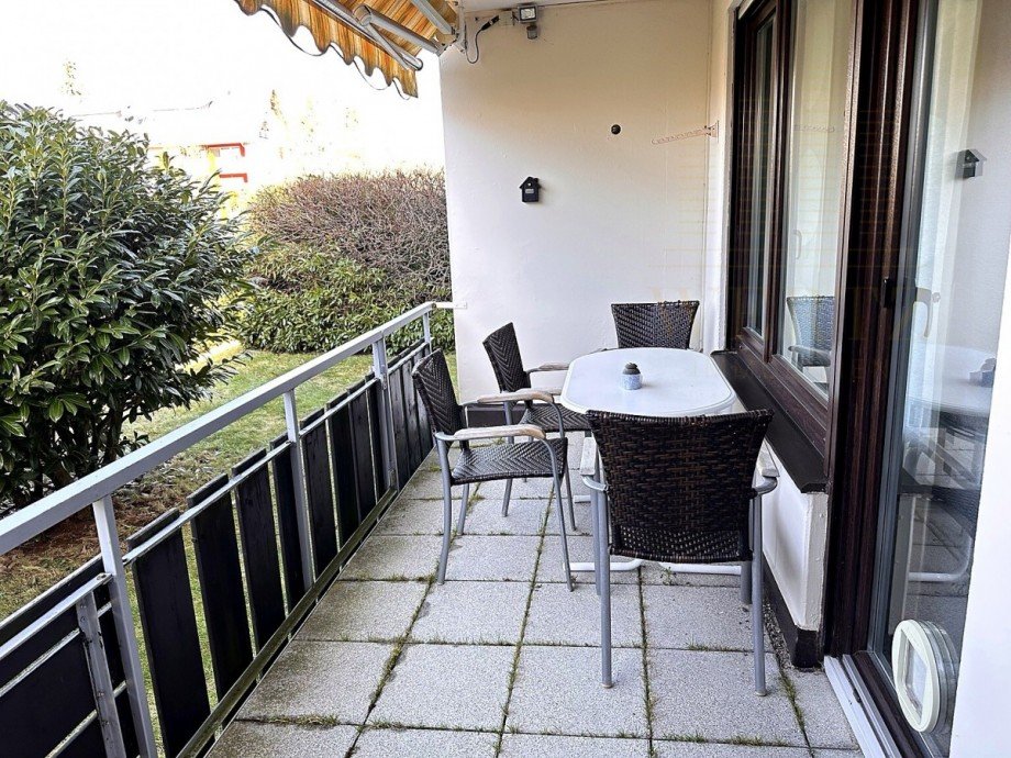 Balkon Erdgeschosswohnung H�chenschwand