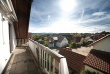 Balkon DG Idyllisches Einfamilienhaus in Achberg