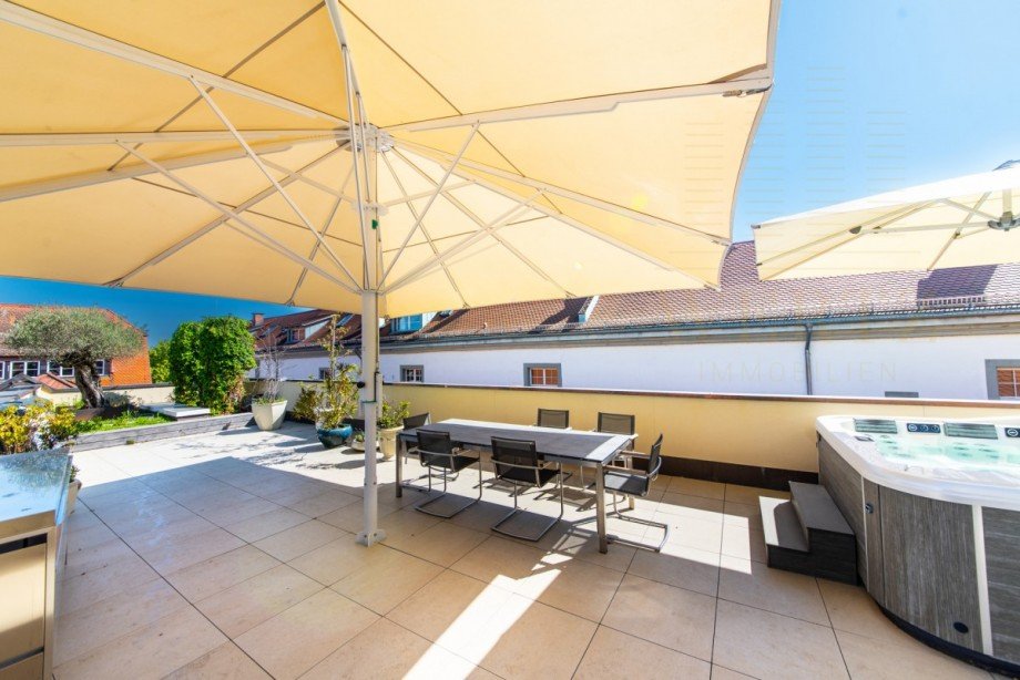 Terrasse Penthousewohnung Lindau