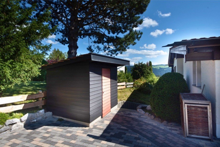 Gartenhaus im Au�enbereich Einfamilienhaus Scheidegg / Lindenau