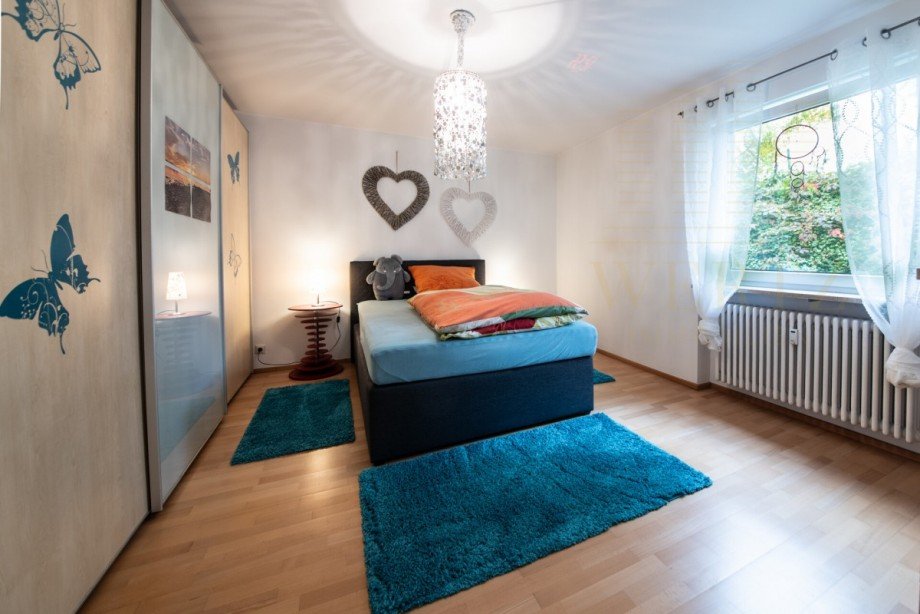 Schlafzimmer Erdgeschosswohnung Lindau
