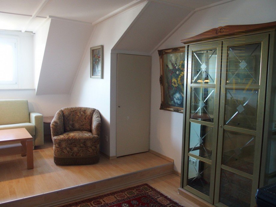 Wohnzimmer Dachgeschosswohnung Lindau