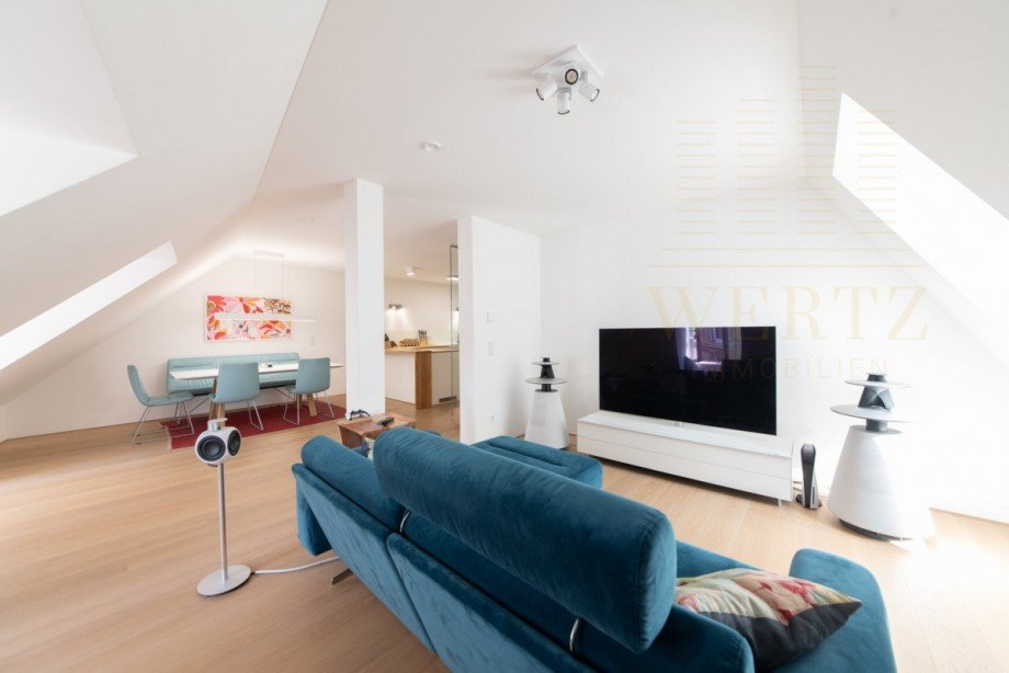 Wohn/Essbereich Penthousewohnung Lindau
