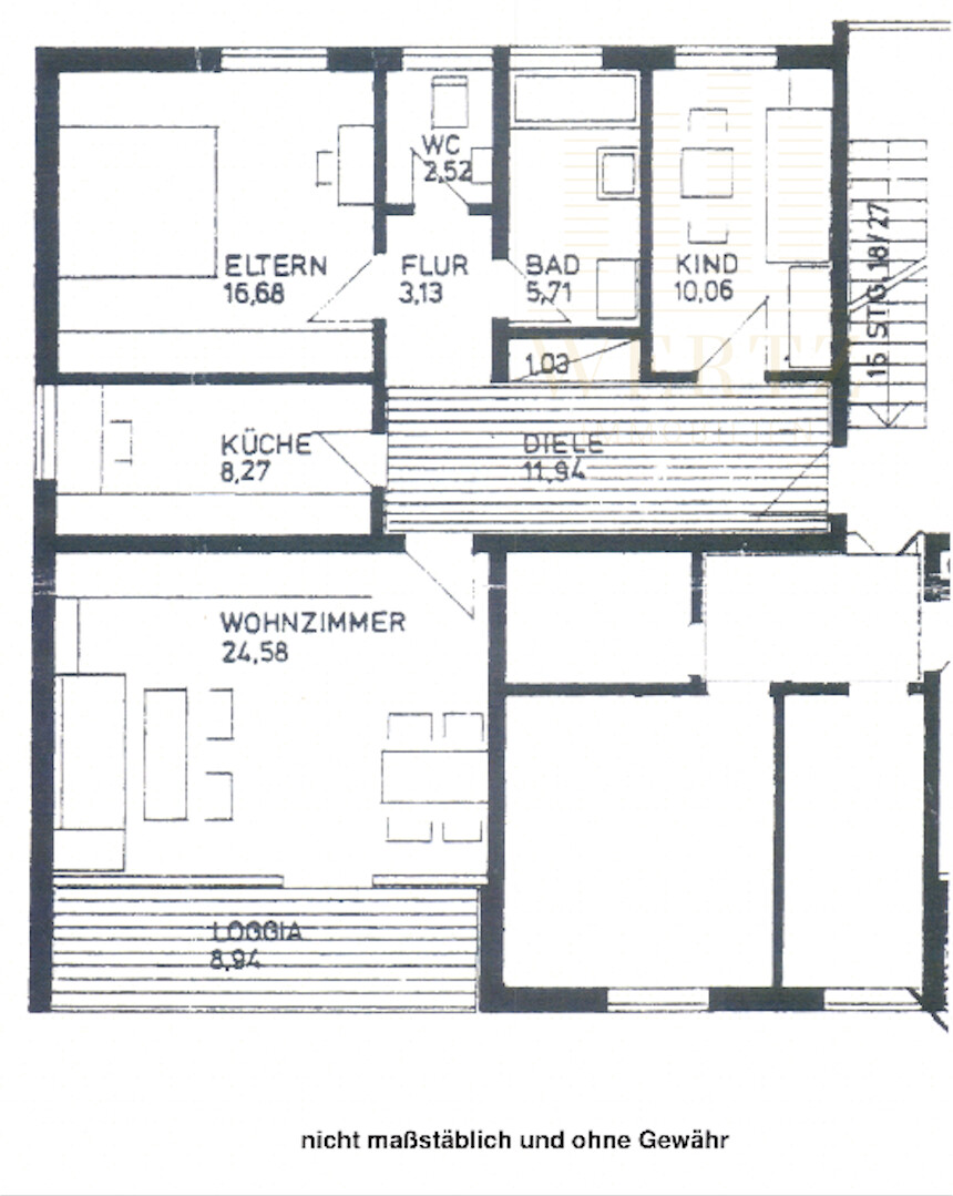 Grundriss Erdgeschosswohnung Lindau