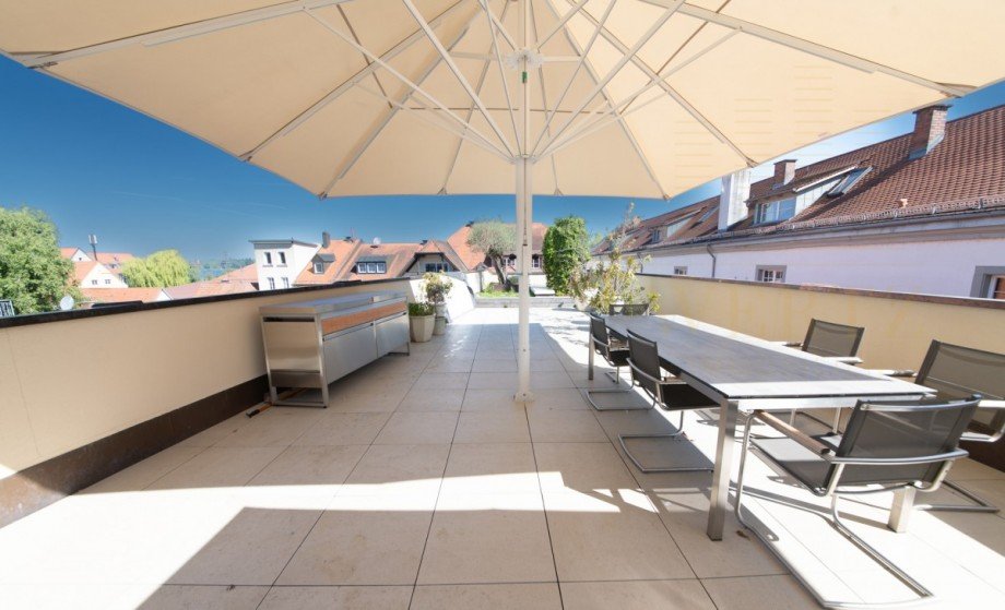 Terrasse Penthousewohnung Lindau