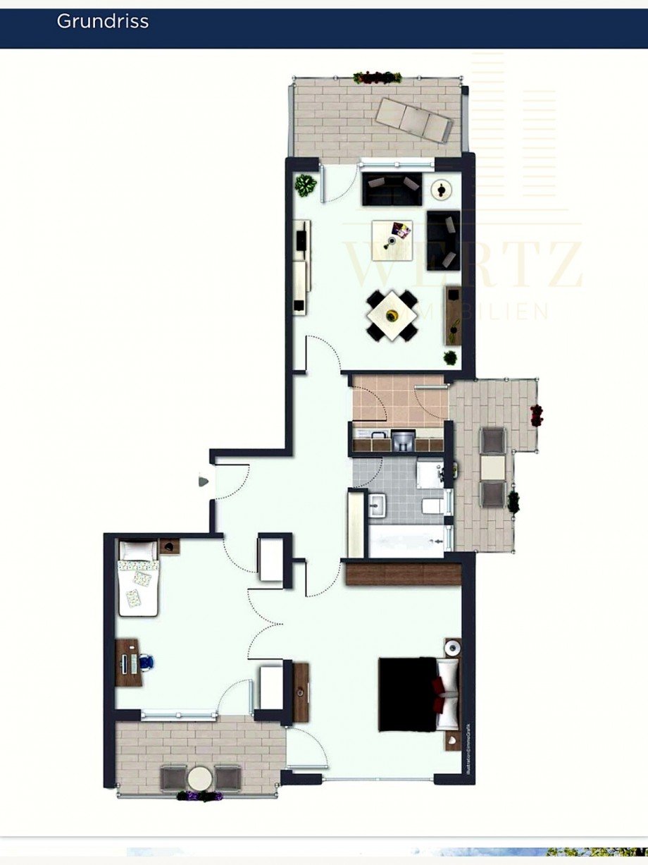10_Grundriss Erdgeschosswohnung H�chenschwand